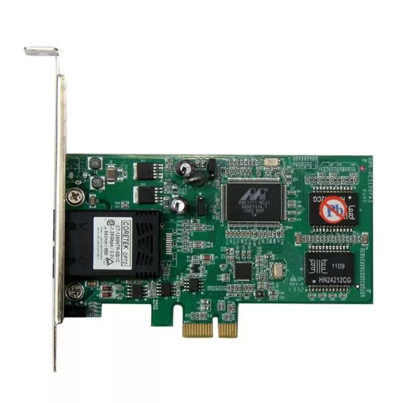 StarTech.com PCI Express (PCIe) Gigabit Ethernet daudzmodu SC optiskās šķiedras tīkla kartes adapteris NIC - 550m