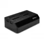 StarTech.com 4 nodalījumu USB 3.0 uz SATA cietā diska dokstacija, USB cietā diska doks, ārējā 2,5/3,5 collu SATA III SSD/HDD dokstacija, karstās nomaiņas cietā diska nodalījums, augšējās ielādes