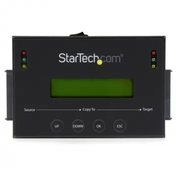 StarTech.com 1:1 autonomais cietā diska dublikators ar diska attēlu pārvaldnieku dublēšanai un atjaunošanai, vairāku diska attēlu glabāšana vienā 2,5/3,5 collu SATA diskā, HDD/SSD klonētājs, nav nepieciešams dators