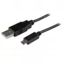 StarTech.com Micro-USB kabelis – vīr./vīr. – 2 m, 2 m, USB A, Micro-USB B, USB 2.0, 0,48 Gbit/s, Melns