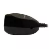 StarTech.com 15m USB 2.0 Active kabelis with 4 Port Hub, USB 2.0, 480 Mbit/s, Melns, 15 m, 110 - 240 V, 5 V