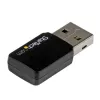 StarTech.com USB 2.0 AC600 Mini divjoslu bezvadu-AC tīkla adapteris - 1T1R 802.11ac WiFi adapteris