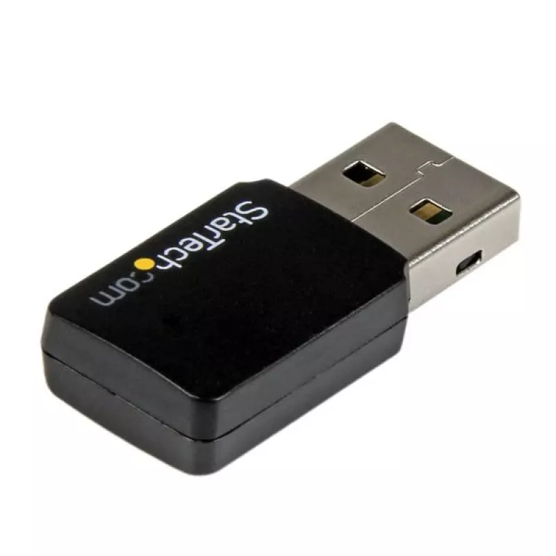 StarTech.com USB 2.0 AC600 Mini divjoslu bezvadu-AC tīkla adapteris - 1T1R 802.11ac WiFi adapteris