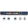 StarTech.com Divu Monitoru USB 3.0 Dokstacija ar DVI un Vertikālo Statīvu