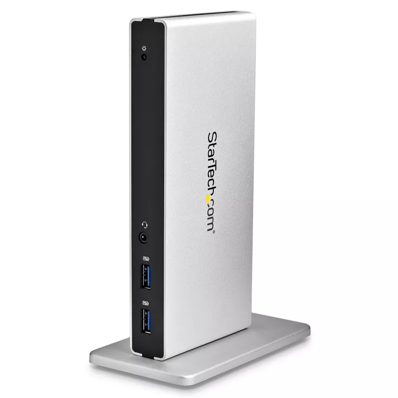 StarTech.com Divu Monitoru USB 3.0 Dokstacija ar DVI un Vertikālo Statīvu