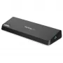 StarTech.com USB 3.0 dokstacija diviem monitoriem ar HDMI un 4K DisplayPort - USB 3.0 uz 4x USB-A, Ethernet, HDMI un DP - USB A tipa universāla klēpjdatoru dokstacija Mac un Windows
