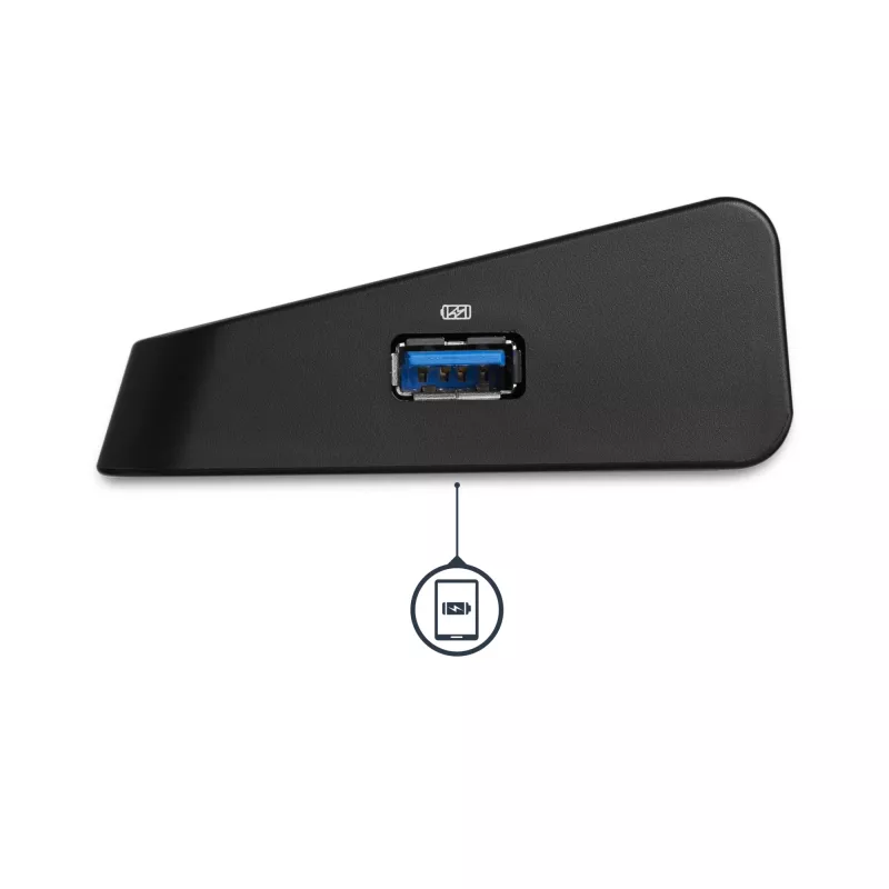StarTech.com USB 3.0 dokstacija diviem monitoriem ar HDMI un 4K DisplayPort - USB 3.0 uz 4x USB-A, Ethernet, HDMI un DP - USB A tipa universāla klēpjdatoru dokstacija Mac un Windows