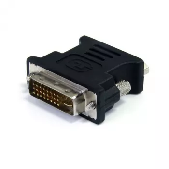 StarTech.com DVI uz VGA kabeļa adapteris vīrišķais/sievišķais - melns - 10 gab. iepakojums, DVI-I, VGA, melns