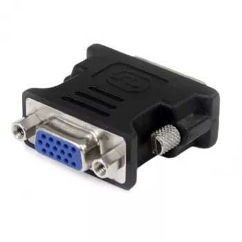 StarTech.com DVI uz VGA kabeļa adapteris vīrišķais/sievišķais - melns - 10 gab. iepakojums, DVI-I, VGA, melns