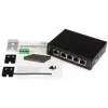 StarTech.com 5 portu nevadāms industriālais Gigabit Ethernet komutators - DIN sliedes / sienas stiprinājums