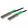 StarTech.com MSA Compliant QSFP+ Direct-Attach Twinax kabelis - 2 m (6.6 ft)~MSA Uncoded Saderīga 2m 40G QSFP+ to QSFP+ Direct Attach Breakout kabelis Twinax - 40 GbE QSFP+ Copper DAC 40 Gbps Low Power Passive raiduztvērējs Module DAC