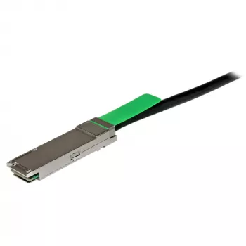 StarTech.com MSA Compliant QSFP+ Direct-Attach Twinax kabelis - 2 m (6.6 ft)~MSA Uncoded Saderīga 2m 40G QSFP+ to QSFP+ Direct Attach Breakout kabelis Twinax - 40 GbE QSFP+ Copper DAC 40 Gbps Low Power Passive raiduztvērējs Module DAC