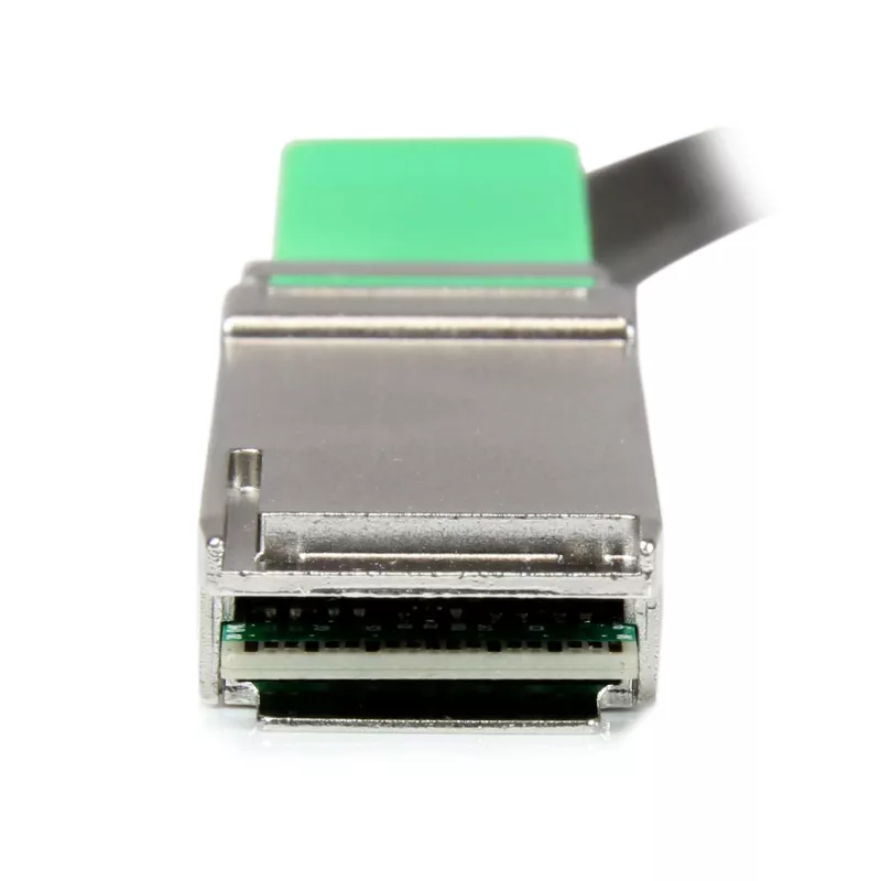 StarTech.com MSA Compliant QSFP+ Direct-Attach Twinax kabelis - 2 m (6.6 ft)~MSA Uncoded Saderīga 2m 40G QSFP+ to QSFP+ Direct Attach Breakout kabelis Twinax - 40 GbE QSFP+ Copper DAC 40 Gbps Low Power Passive raiduztvērējs Module DAC