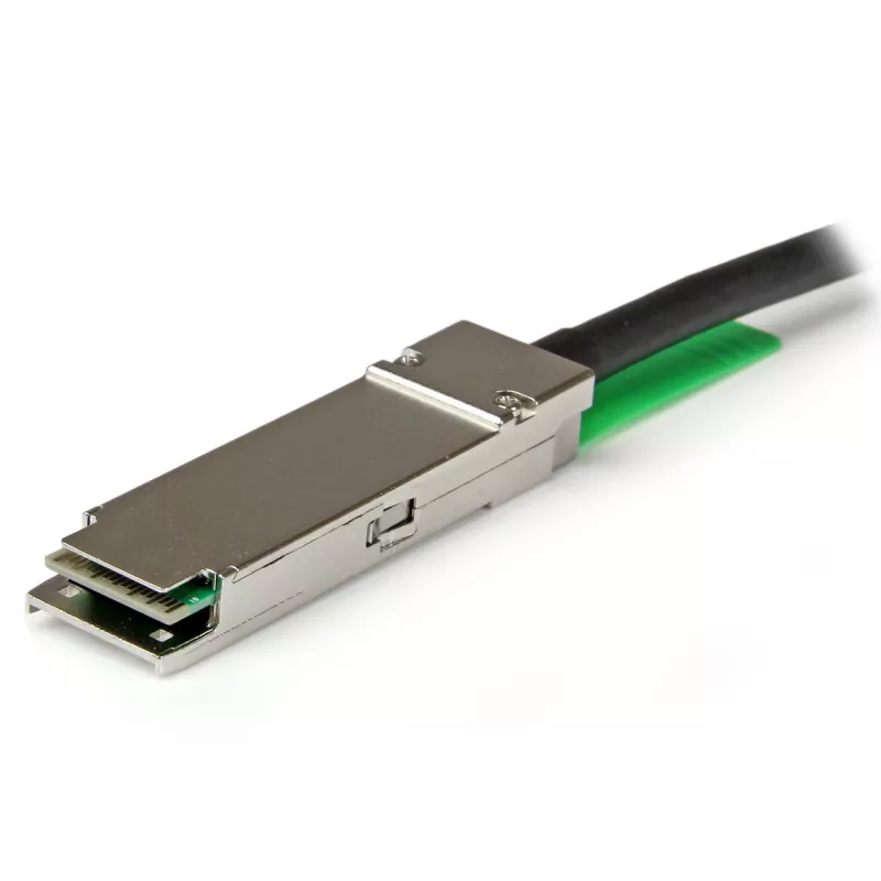 StarTech.com MSA Compliant QSFP+ Direct-Attach Twinax kabelis - 2 m (6.6 ft)~MSA Uncoded Saderīga 2m 40G QSFP+ to QSFP+ Direct Attach Breakout kabelis Twinax - 40 GbE QSFP+ Copper DAC 40 Gbps Low Power Passive raiduztvērējs Module DAC