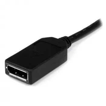StarTech.com 8 collu (20 cm) DMS-59 – divu DisplayPort adapteru kabelis – 4K x 2K video – LFH DMS 59 kontaktu (V) uz 2x DisplayPort 1.2 (S) sadalītāja Y kabelis – LFH grafiskā karte diviem DP monitoriem