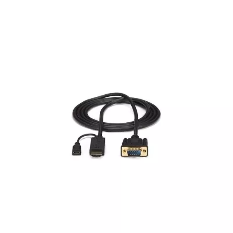 StarTech.com 3 pēdu HDMI uz VGA aktīvais pārveidotāja kabelis - HDMI uz VGA adapteris - 1920x1200 vai 1080p