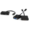 StarTech.com ceļojumu A/V adapteris: 2-in-1 Mini DisplayPort uz HDMI vai VGA pārveidotājs