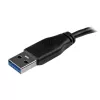 StarTech.com Plāns Micro USB 3.0 kabelis - vīr./vīr. - 3m (10 pēdas), 3 m, USB A, Micro-USB B, USB 3.2 Gen 1 (3.1 Gen 1), vīr./vīr., melns