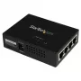 StarTech.com 4-Port Gigabit Midspan - PoE+ Inžektors - 802.3at/af