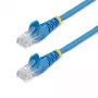 StarTech.com Cat5e komutācijas kabelis ar nesaaizķeramiem RJ45 savienotājiem - 1 m, zils