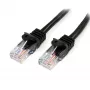 StarTech.com Cat5e komutācijas kabelis ar neaizķeramiem RJ45 savienotājiem - 1 m, melns