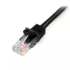 StarTech.com Cat5e ielāpu vads ar neaizķeramiem RJ45 savienotājiem - 2m, melns