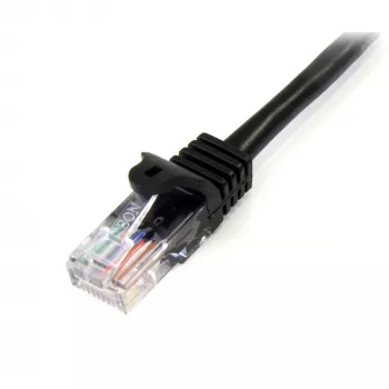 StarTech.com Cat5e ielāpu vads ar neaizķeramiem RJ45 savienotājiem - 2m, melns