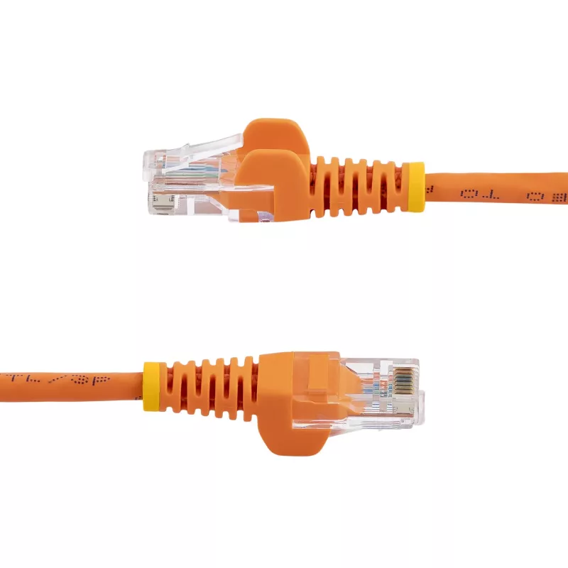 StarTech.com Cat5e ielāpu vads ar neaizķeramiem RJ45 savienotājiem - 3 m, oranžs