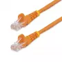 StarTech.com Cat5e komutācijas kabelis ar bezķeršanās RJ45 savienotājiem - 2 m, oranžs