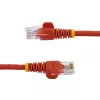 StarTech.com Cat5e komutācijas kabelis ar neaizķeramiem RJ45 savienotājiem - 2 m, sarkans