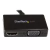 StarTech.com ceļojumu A/V adapteris: 2-in-1 DisplayPort uz HDMI vai VGA