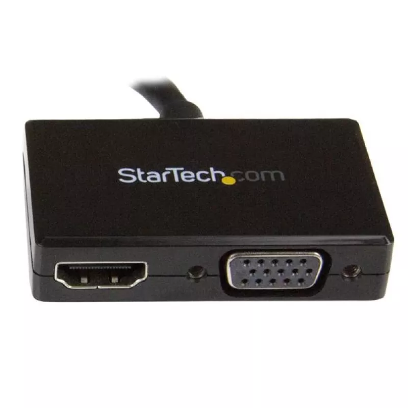 StarTech.com ceļojumu A/V adapteris: 2-in-1 DisplayPort uz HDMI vai VGA
