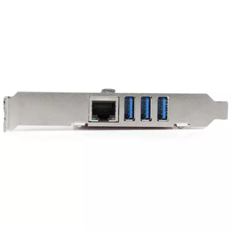 StarTech.com 3 portu PCI Express USB 3.0 karte + Gigabit Ethernet