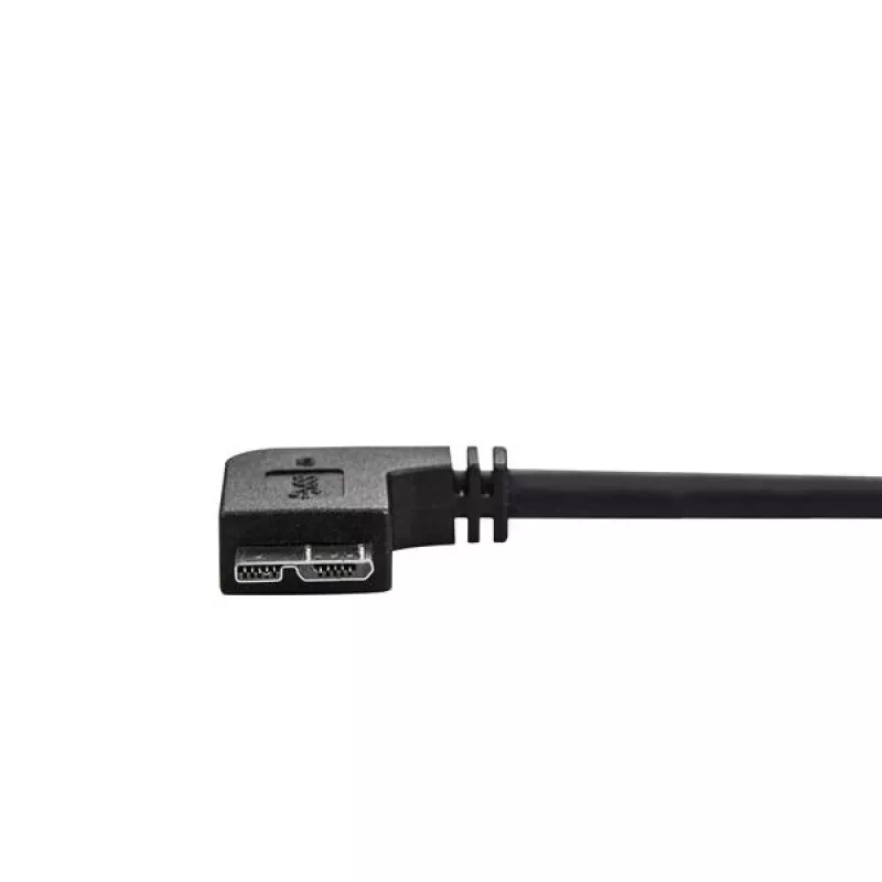 StarTech.com plāns Micro-USB 3.0 kabelis — vīr. pret vīr. — leņķveida Micro USB — 2 m (6 pēdas)