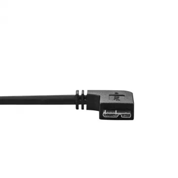 StarTech.com Plāns Micro-USB 3.0 kabelis - vīr./vīr. - kreisais leņķa Micro USB - 2 m