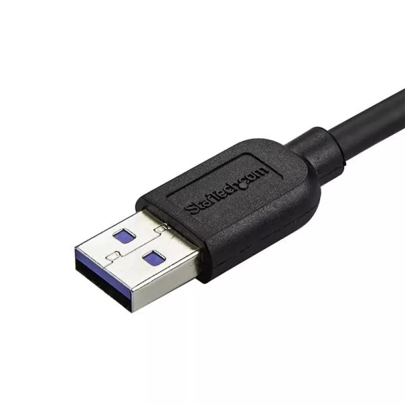 StarTech.com Plāns Micro-USB 3.0 kabelis - vīr./vīr. - kreisais leņķa Micro USB - 2 m