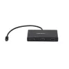 StarTech.com 3 portu vairāku monitoru adapteris - Mini DisplayPort uz HDMI MST centrmezgls - Trīskāršs 1080p vai divkāršs 4K 30 Hz - video sadalītājs paplašinātā darbvirsmas režīmā tikai Windows - mDP 1.2 uz 3x HDMI