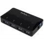 StarTech.com 4 portu USB 3.0 centrmezgls ar īpašu uzlādes portu - 1 x 2,4 A ports ~ 4 portu USB 3.0 centrmezgls (5 Gbit/s) ar īpašu uzlādes portu - 1 x 2,4 A ports