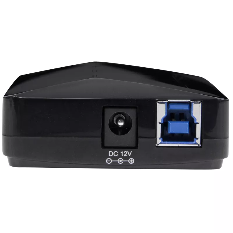 StarTech.com 4 portu USB 3.0 centrmezgls ar īpašu uzlādes portu - 1 x 2,4 A ports ~ 4 portu USB 3.0 centrmezgls (5 Gbit/s) ar īpašu uzlādes portu - 1 x 2,4 A ports