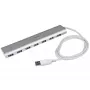 StarTech.com 7 portu USB centrmezgls, USB A uz 7x USB-A pieslēgvietas, USB 5Gbps, izturīgs dizains, kopnes vai pašbarošanas, pārnēsājams klēpjdatora USB 3.0 centrmezgla paplašinātājs ar barošanas bloku
