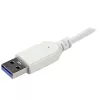 StarTech.com 7 portu USB centrmezgls, USB A uz 7x USB-A pieslēgvietas, USB 5Gbps, izturīgs dizains, kopnes vai pašbarošanas, pārnēsājams klēpjdatora USB 3.0 centrmezgla paplašinātājs ar barošanas bloku