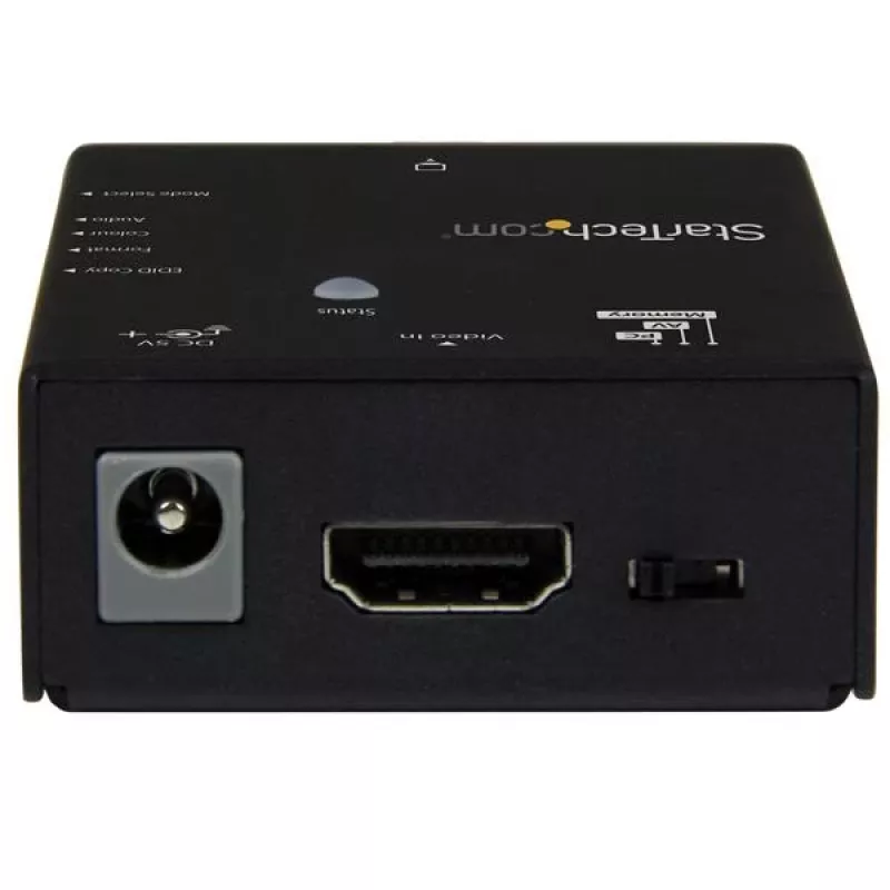 StarTech.com EDID emulators HDMI displejiem - 1080p, melns, tērauds, RoHS, CE, FCC, 1920 x 1080 pikseļi, 720p, 1080p, HDMI