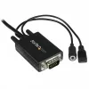 StarTech.com DisplayPort uz VGA adaptera kabelis ar audio - 6 pēdas (2 m)