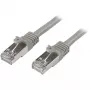 StarTech.com Cat6 ielāpu vads - Ekranēts (SFTP) - 0,5 m, pelēks