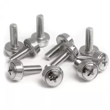 StarTech.com M5 x 12mm - montāžas skrūves - 100 gab. iepakojums