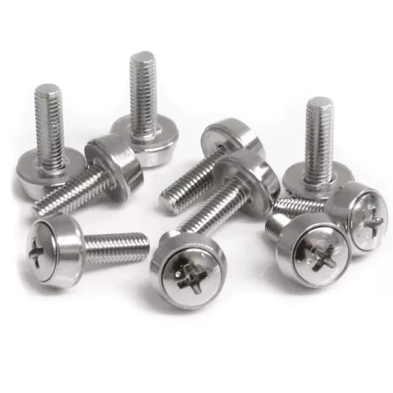 StarTech.com M5 x 12mm - montāžas skrūves - 100 gab. iepakojums