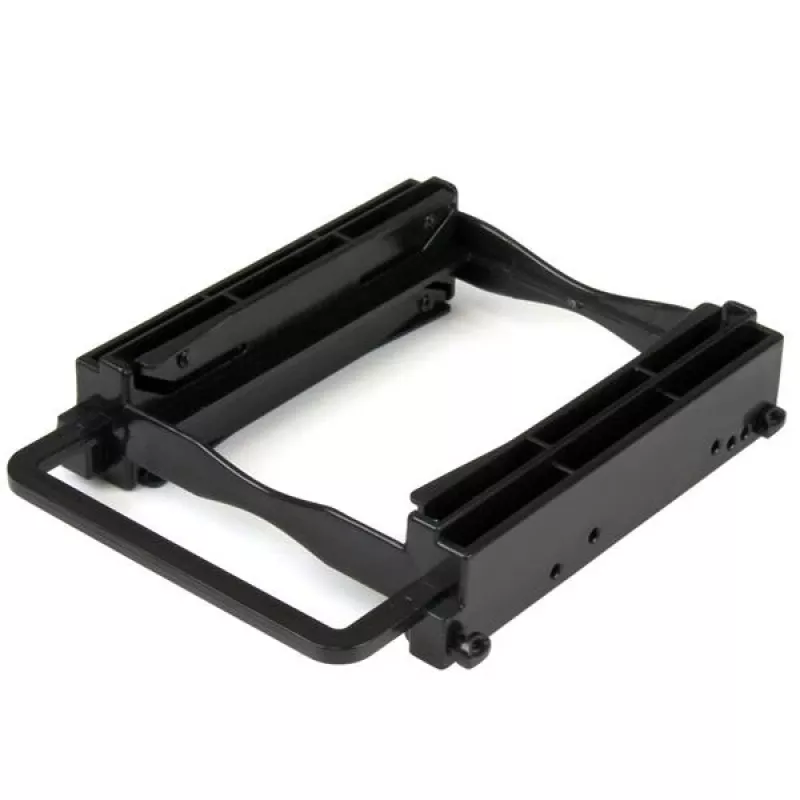 StarTech.com Divu 2,5 collu SSD/HDD stiprinājuma kronšteins 3,5 collu diskdziņa nodalījumam – bez instrumentu montāža