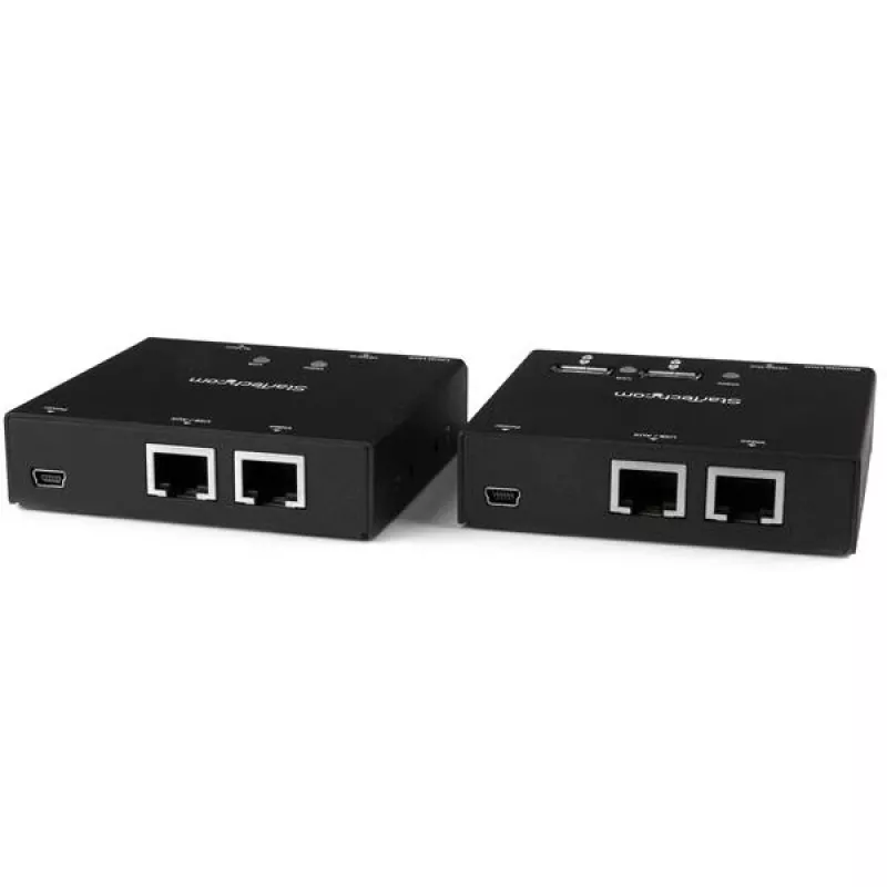 StarTech.com HDMI pagarinātājs caur CAT6 ar 4 portu USB centrmezglu – 165 pēdas (50 m) – 1080p