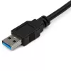 StarTech.com USB–Ethernet adapteris, USB 3.0 uz 10/100/1000 Gigabit Ethernet LAN pārveidotājs klēpjdatoriem, 11,8 collu/30 cm pievienots kabelis, USB–RJ45 adapteris, NIC adapteris, USB tīkla adapteris