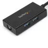 StarTech.com USB–Ethernet adapteris, USB 3.0 uz 10/100/1000 Gigabit Ethernet LAN pārveidotājs klēpjdatoriem, 11,8 collu/30 cm pievienots kabelis, USB–RJ45 adapteris, NIC adapteris, USB tīkla adapteris